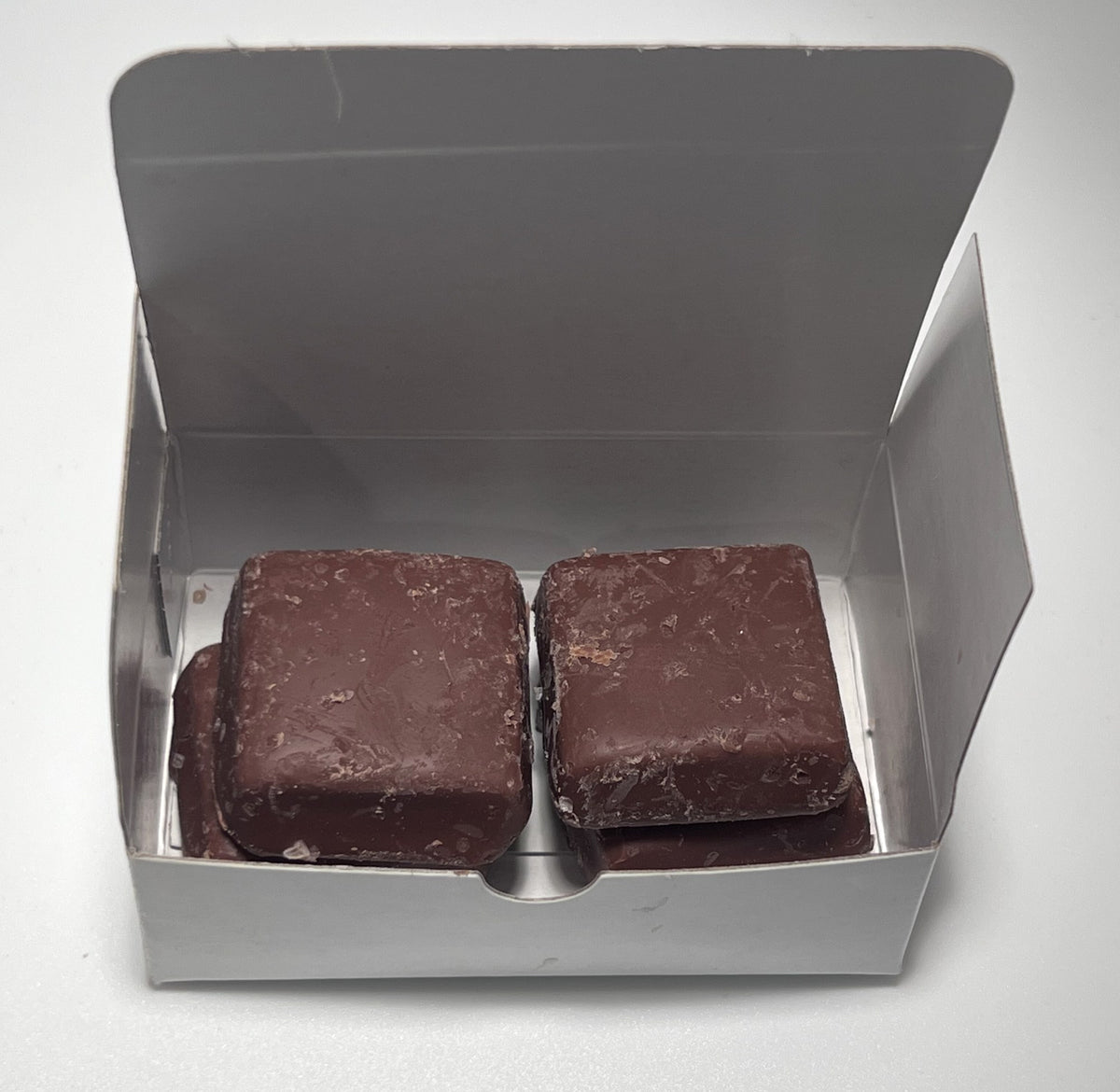 Chocoveda Sea Salt Caramels, 4-piece box
